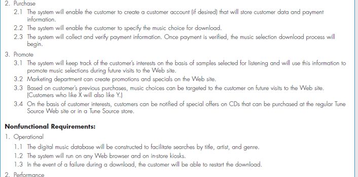 IT460-2: Analyze user needs to develop a requirements document including a feasibility study.