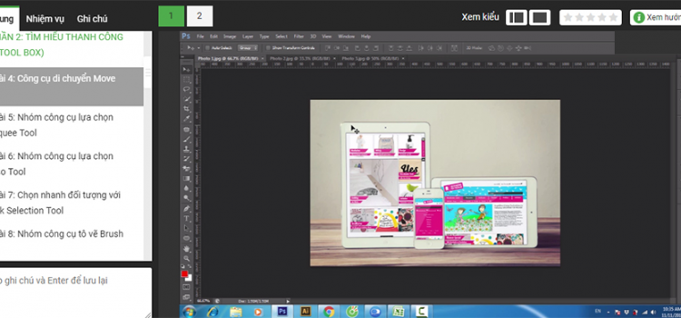 Top 5 khóa học Photoshop online nâng tầm thiết kế của bạn